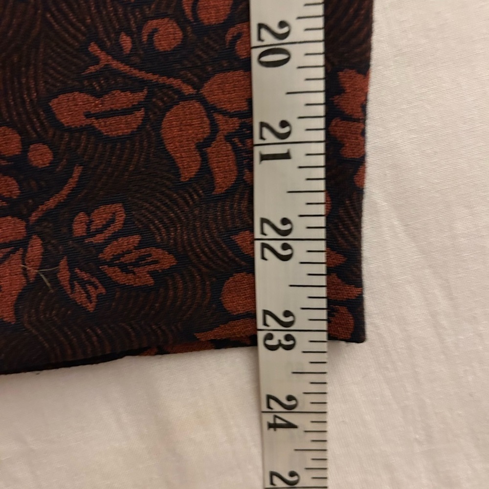 Anthropologie Maeve Jacquard High Rise Trousers Pants 4 - Picture 8 of 9